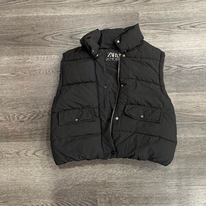 Zara kid puffer vest in very good condition